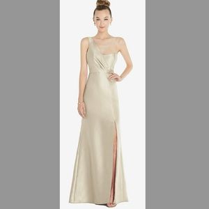 Alfred Sung Never Worn Before Champagne Bridesmaids Dress
